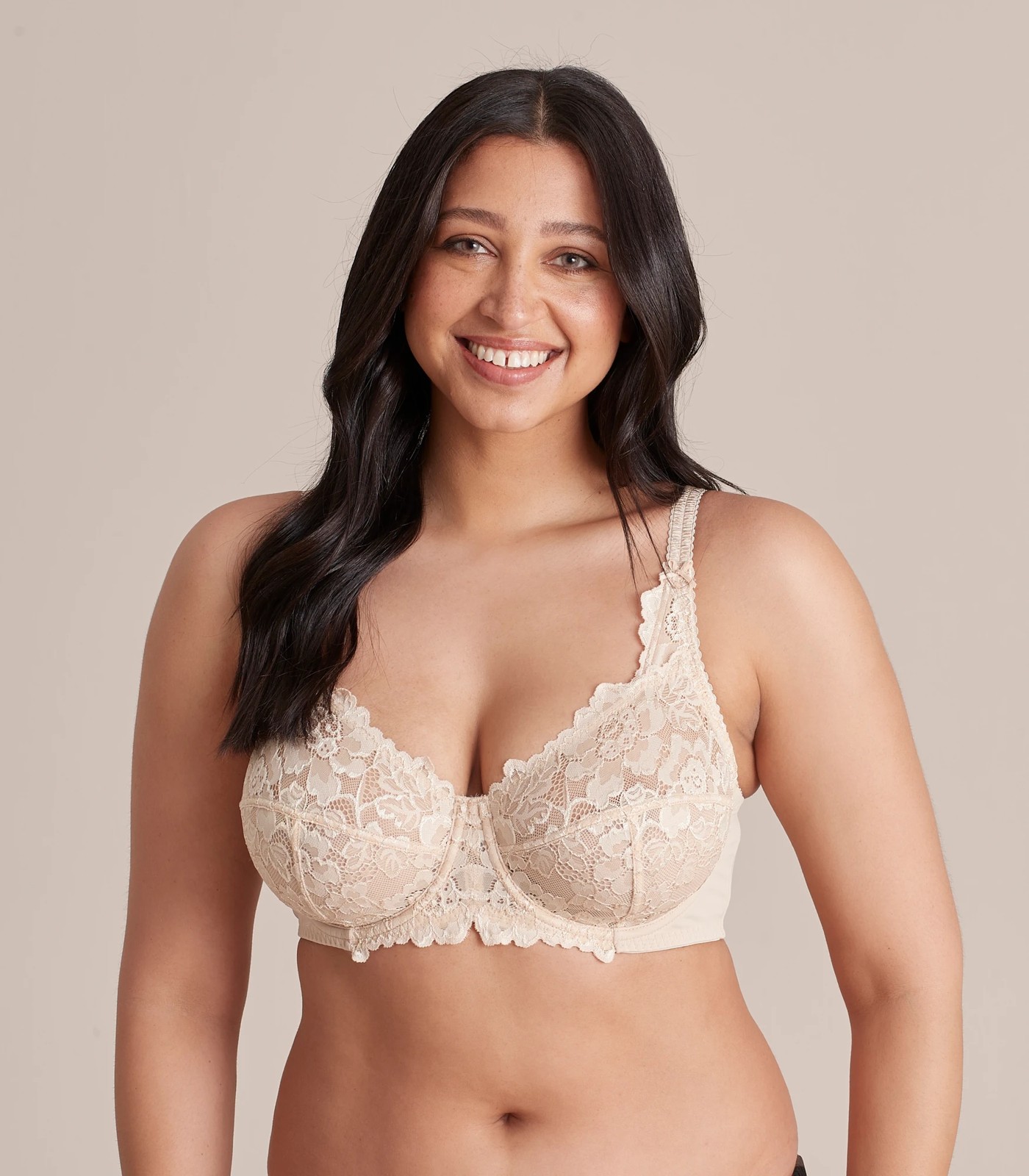 Target Lace Soft Cup Underwire Bra - Neutral