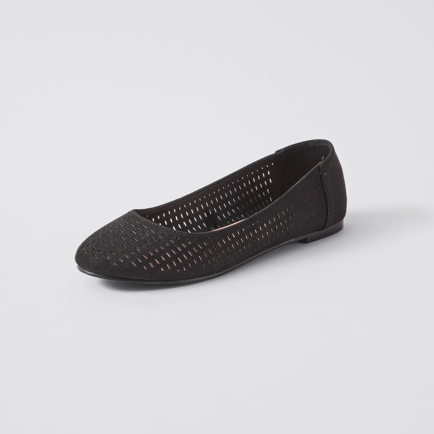 Womens Fallan Perforated Ballet Flats 4 of 4