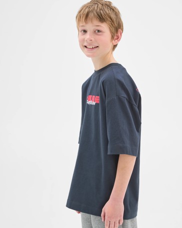 Naruto Oversized Printed T-Shirt