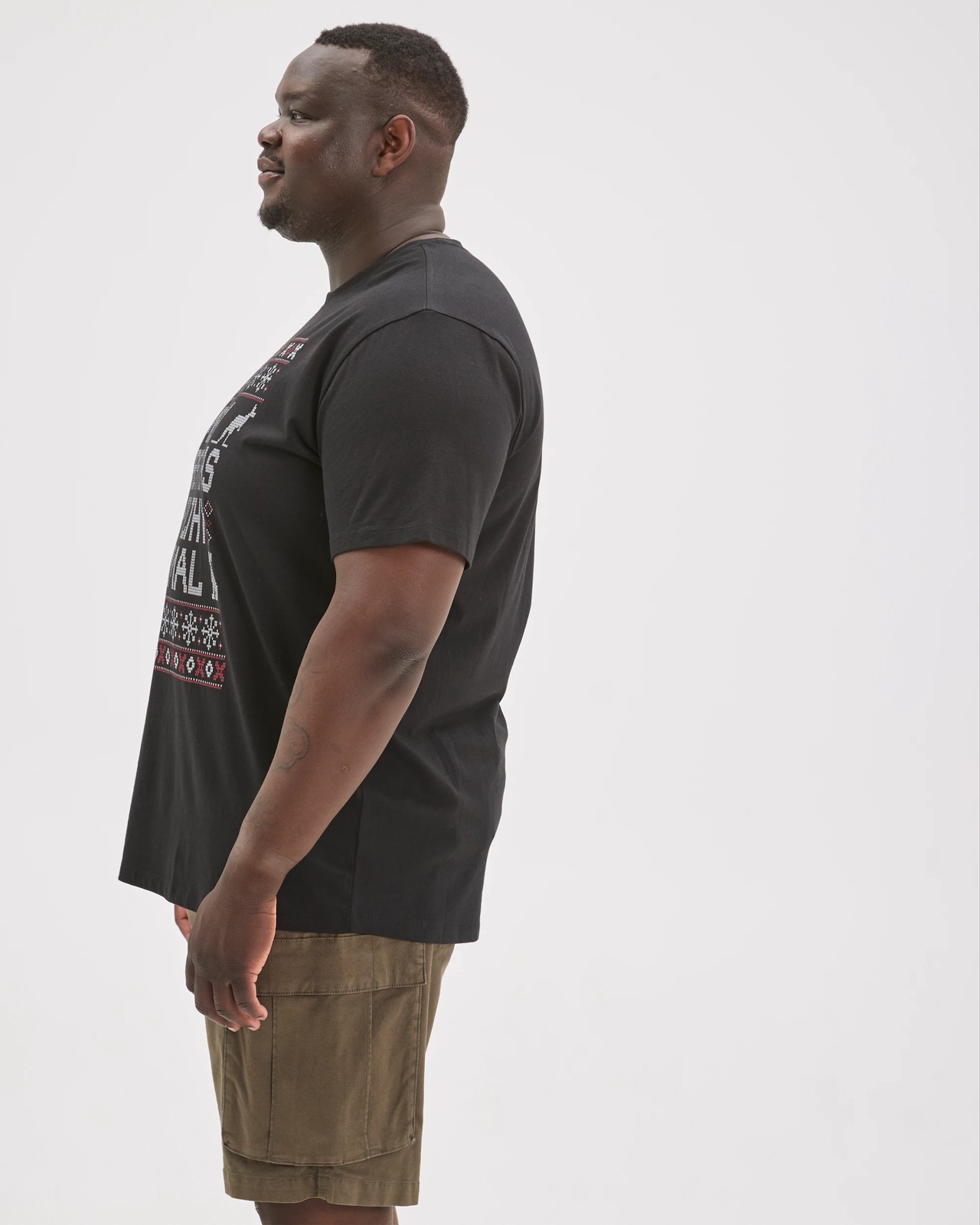 Plus Size Australian Cotton Christmas T-Shirt 5 of 6