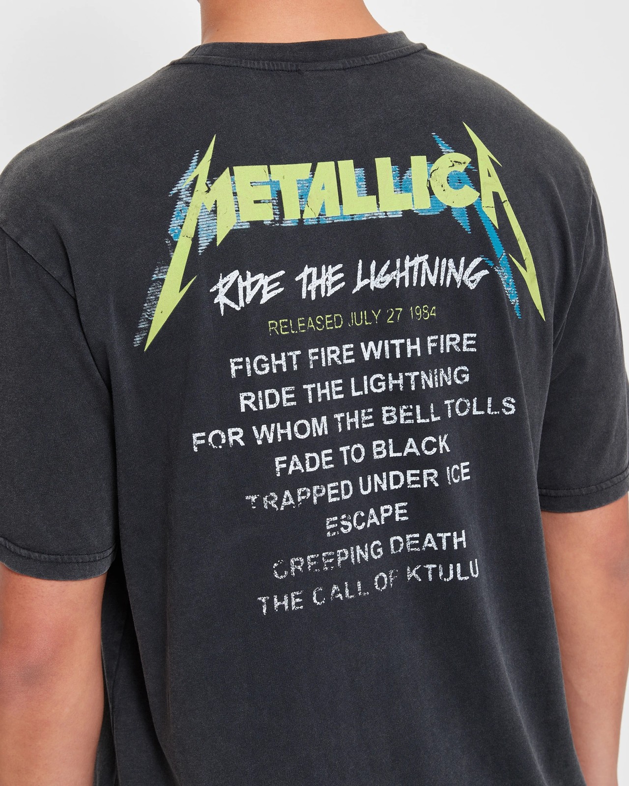 Metallica t shirt outlet australia