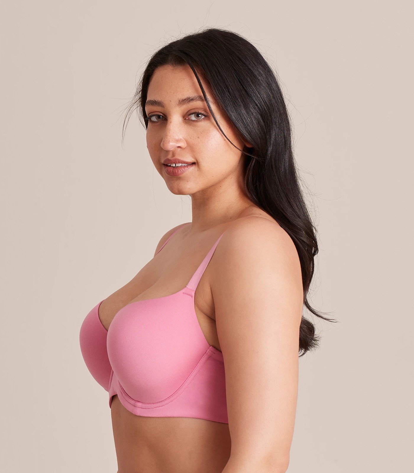 Fuller Figure Contour Brushed T-Shirt Bra; Style: TLFFB061 2 of 6