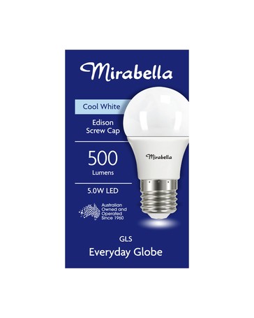 Mirabella E27 LED GLS Everyday Globe