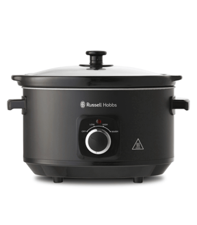 Russell Hobbs 4L Slow Cooker - Matte Black