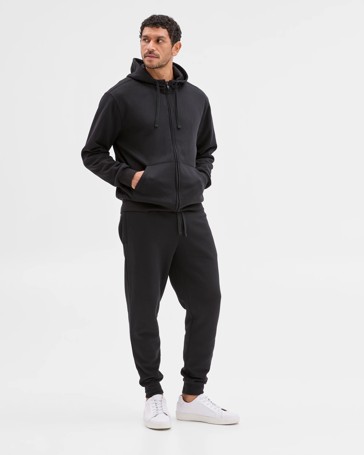 Australian Cotton Blend Zip Thru Hoodie
