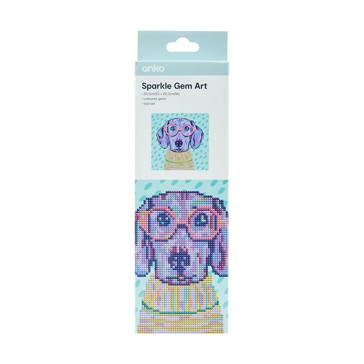 Sparkle Gem Art, Dog - Anko
