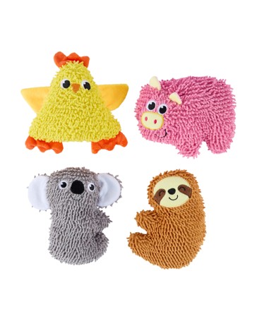 Anko 2 Pack Pet Moppy Plush- Assorted