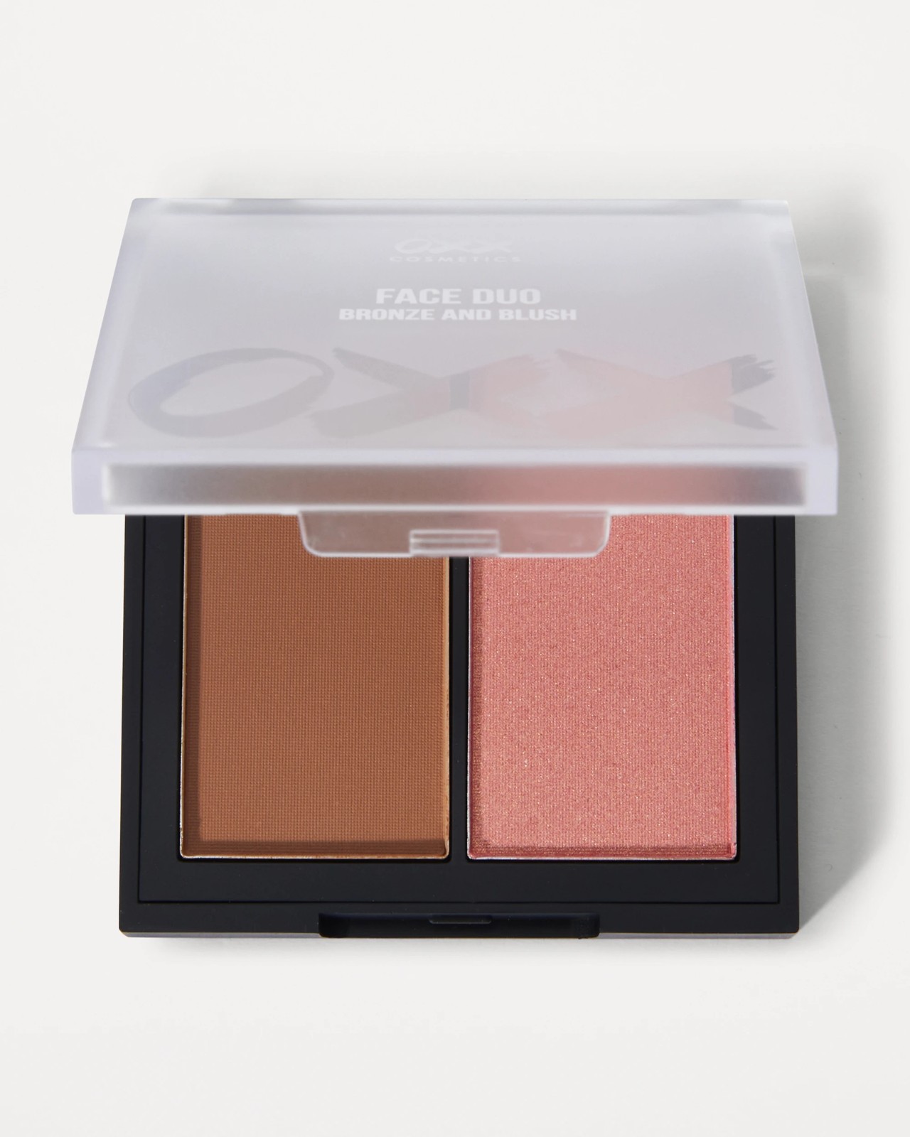 OXX Cosmetics Face Duo: Matte Bronze and Radiant Blush Duo - Light Bronze and Peachy Pink 4 of 6