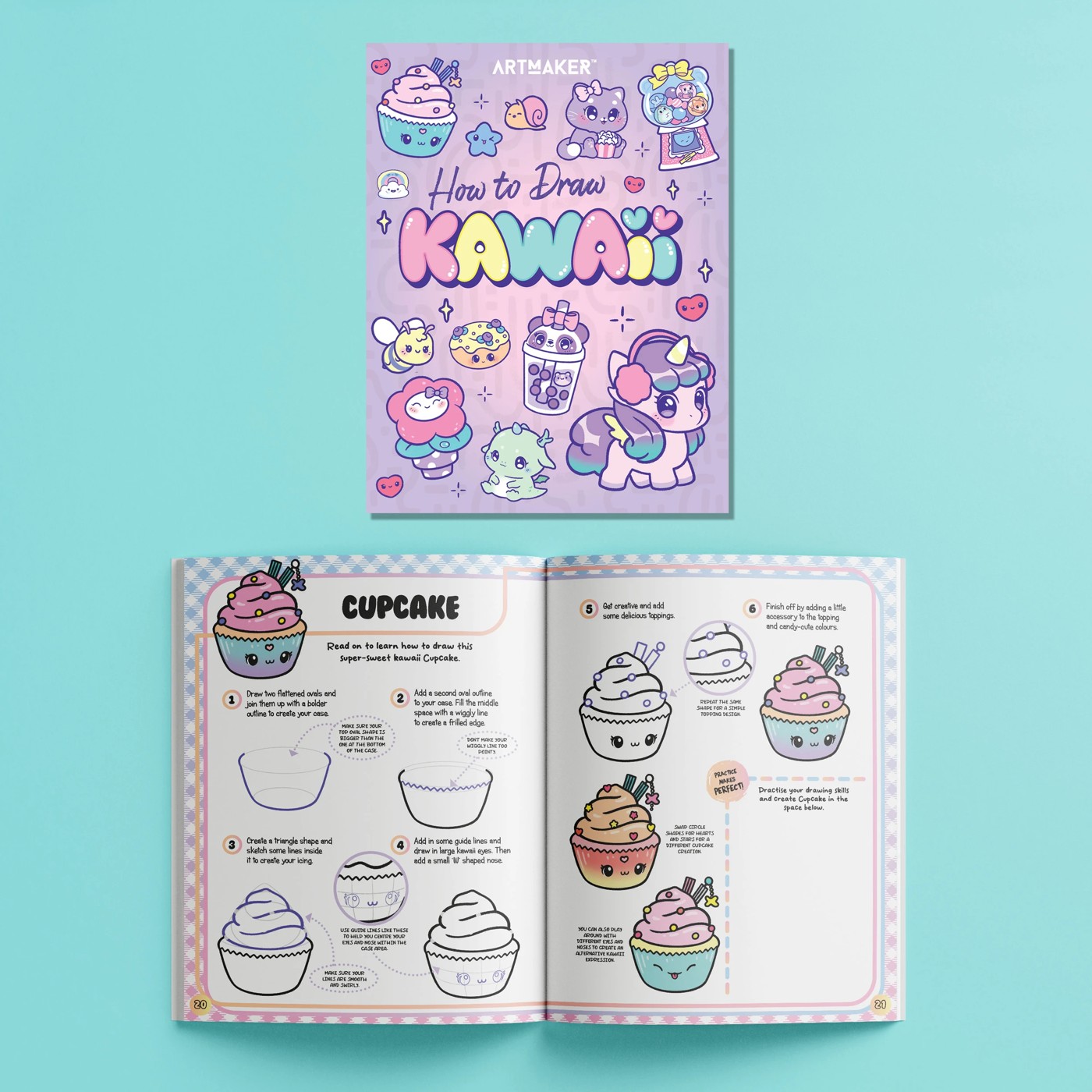 Art Maker How To Draw Kawaii Kit - Book 4 of 5