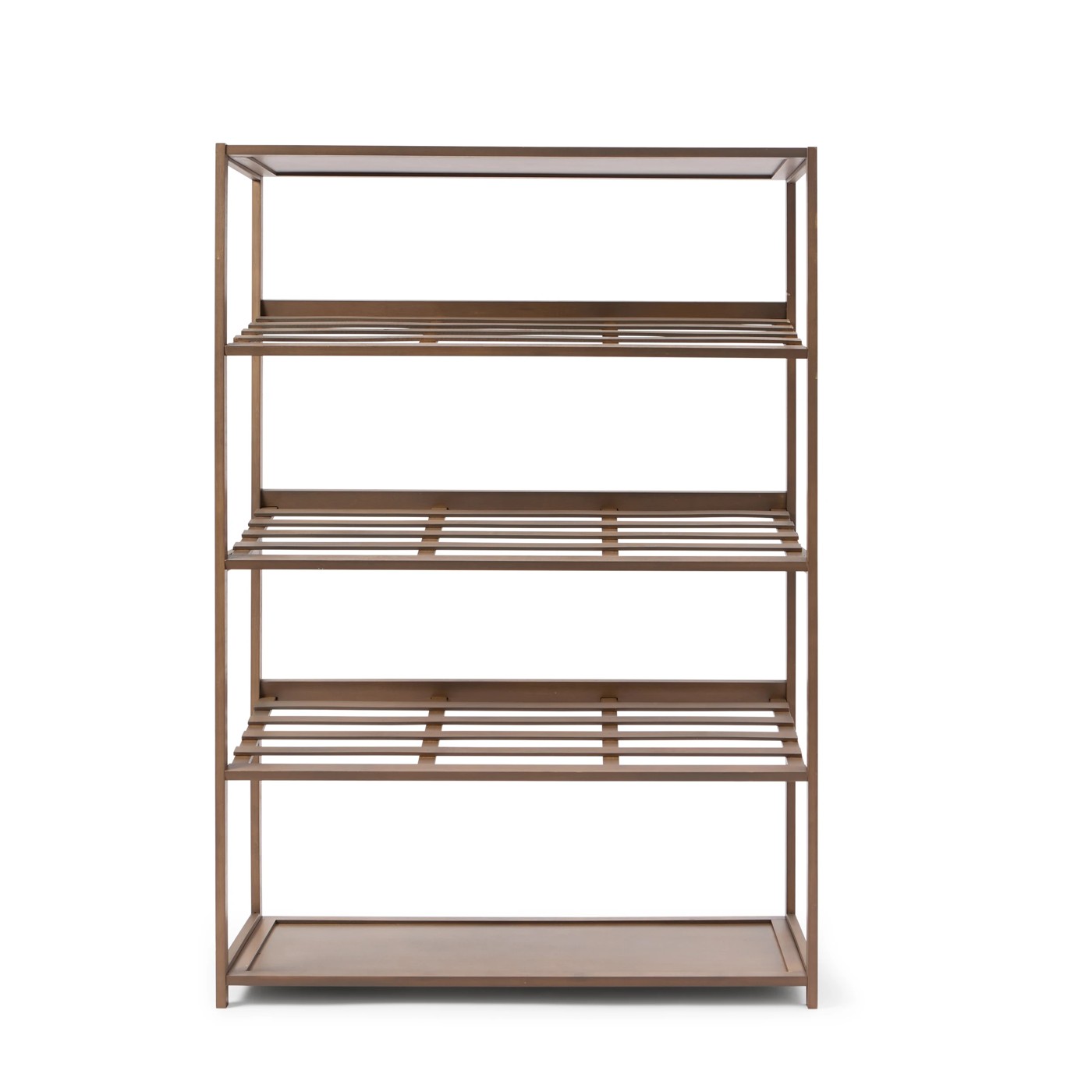 Anko 5 Tier Walnut Look Shoe Rack 3 of 6
