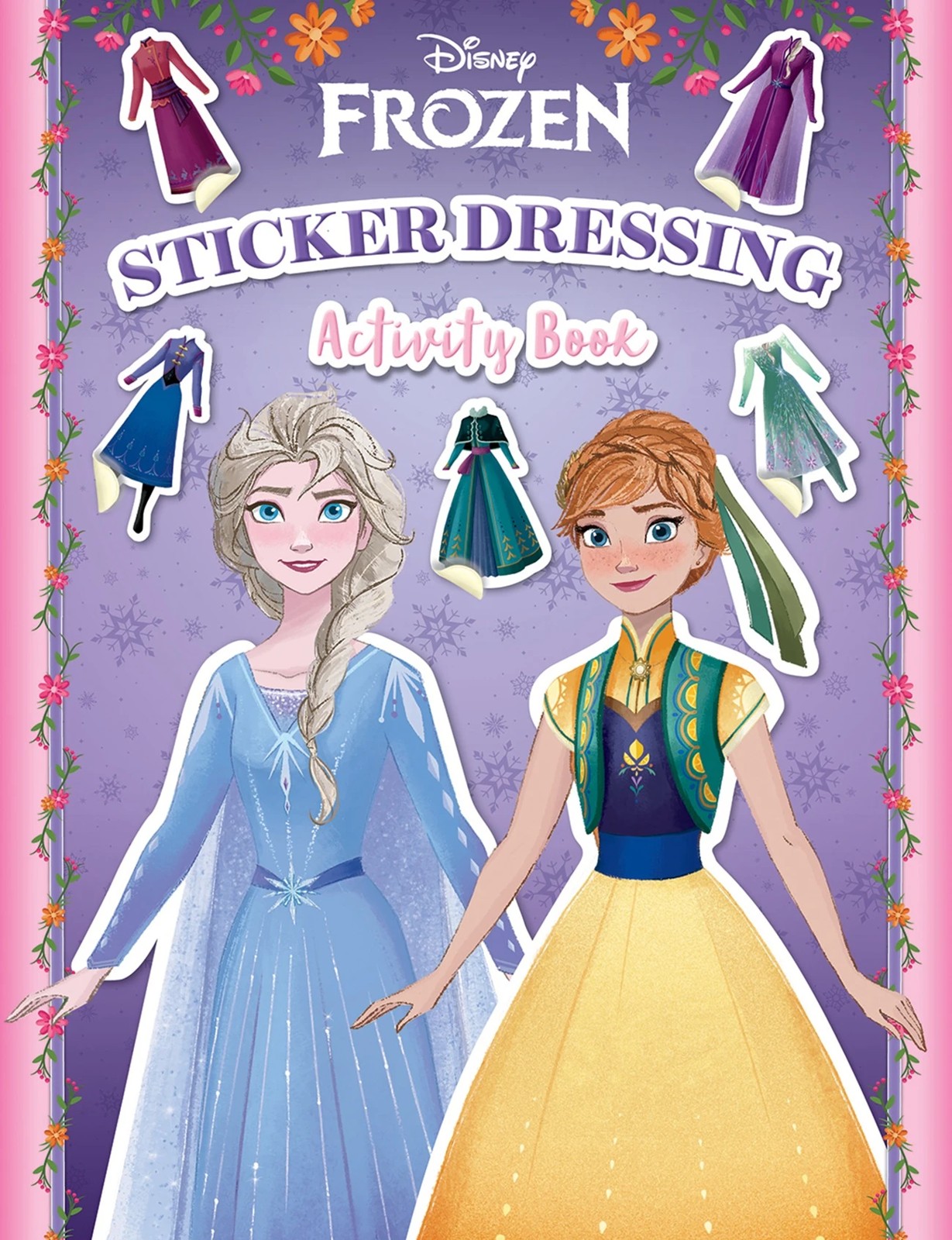 Disney Frozen: Shiny Dress-Up Sticker Activity Case - Book 2 of 6