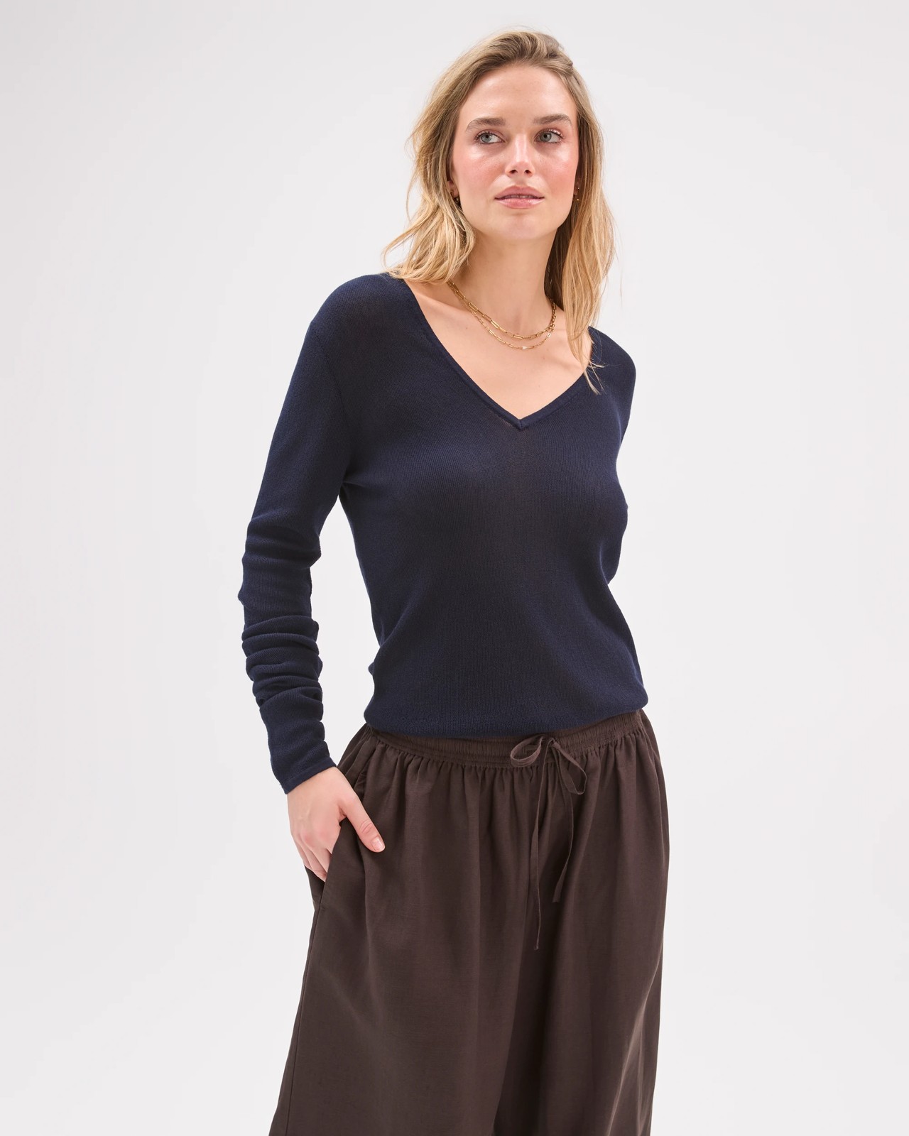 Lily Loves Australian Cotton Sheer Long Sleeve Top 3 of 6