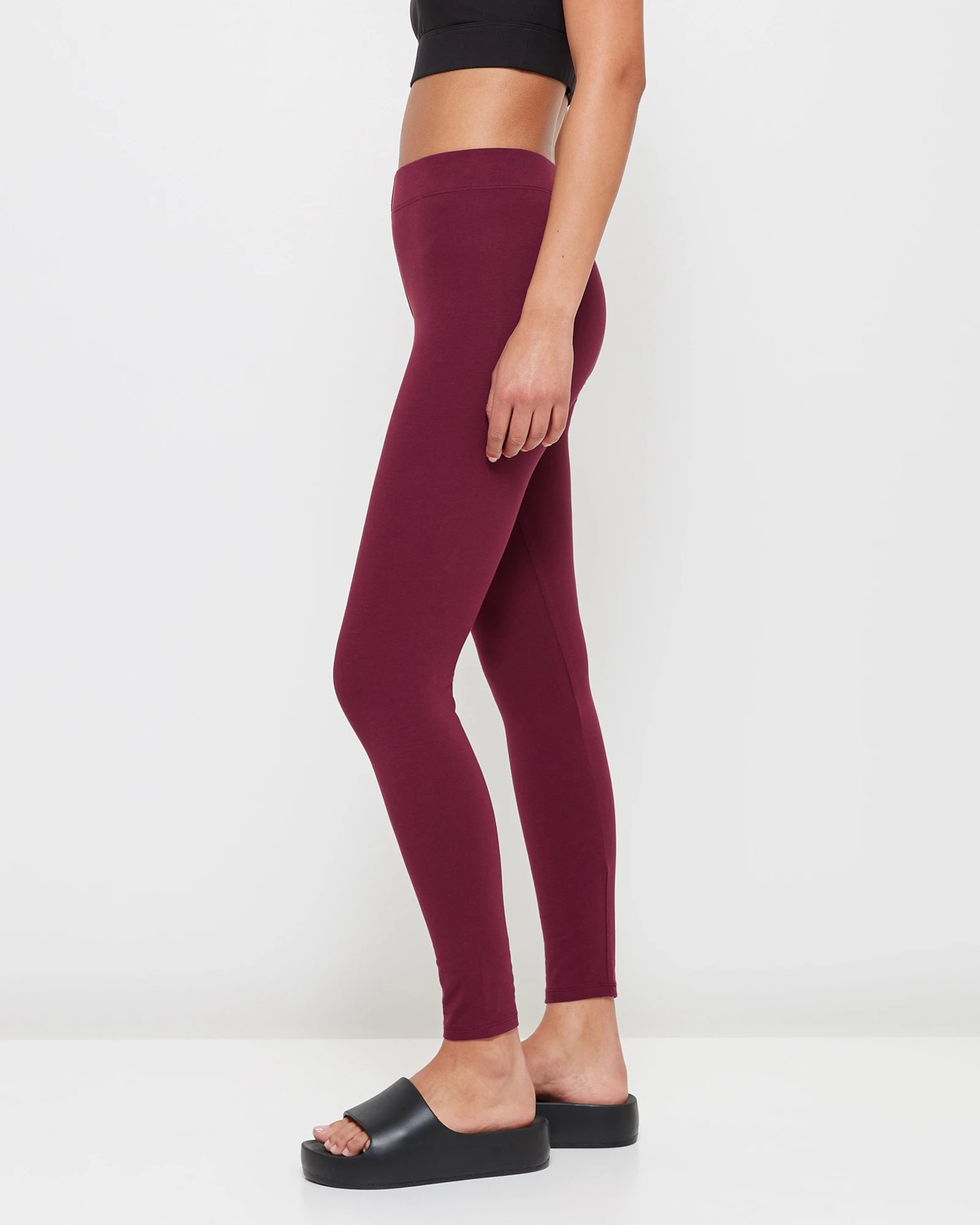 Cotton Stretch Leggings