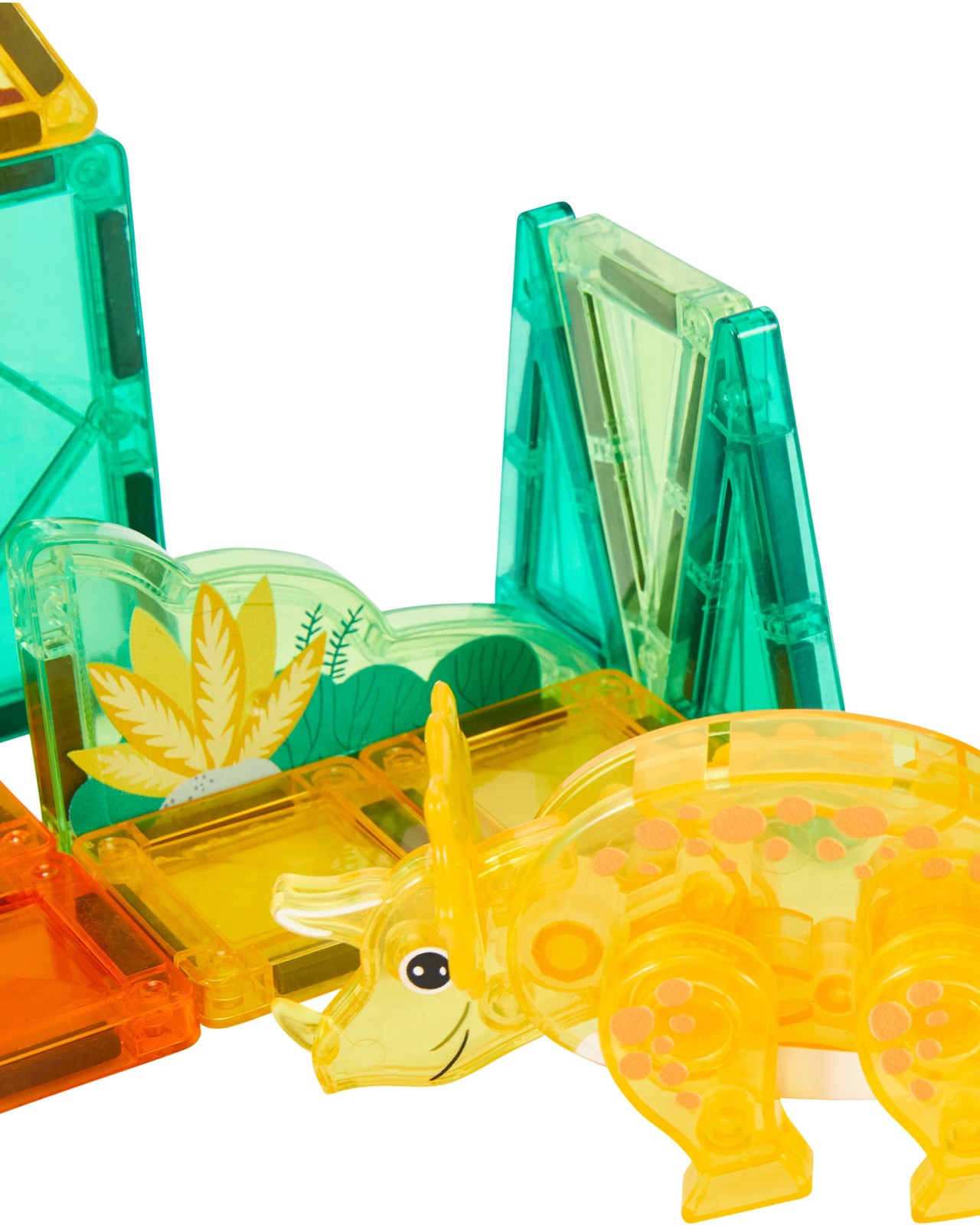 Anko 13 Piece Dinosaur Magnetic Tiles 3 of 5