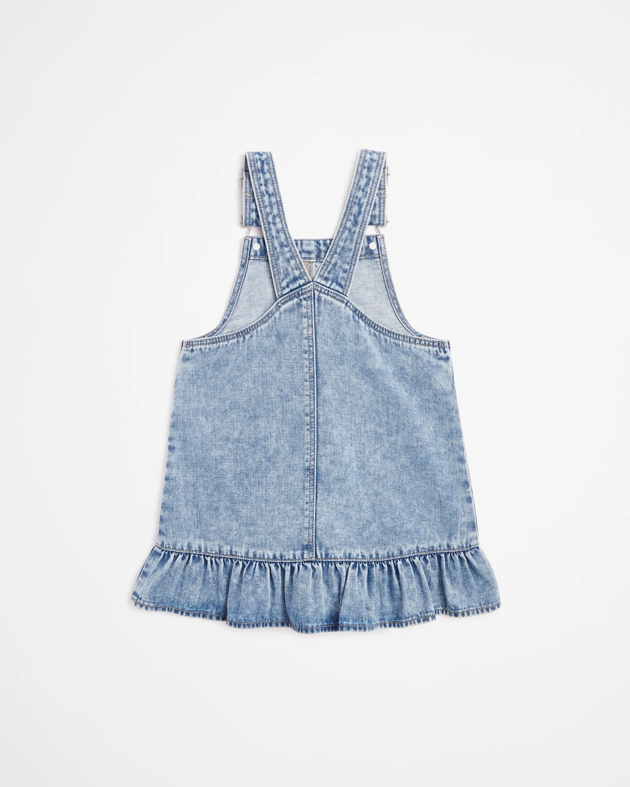 Denim Frill Hem Pinafore 3 of 3