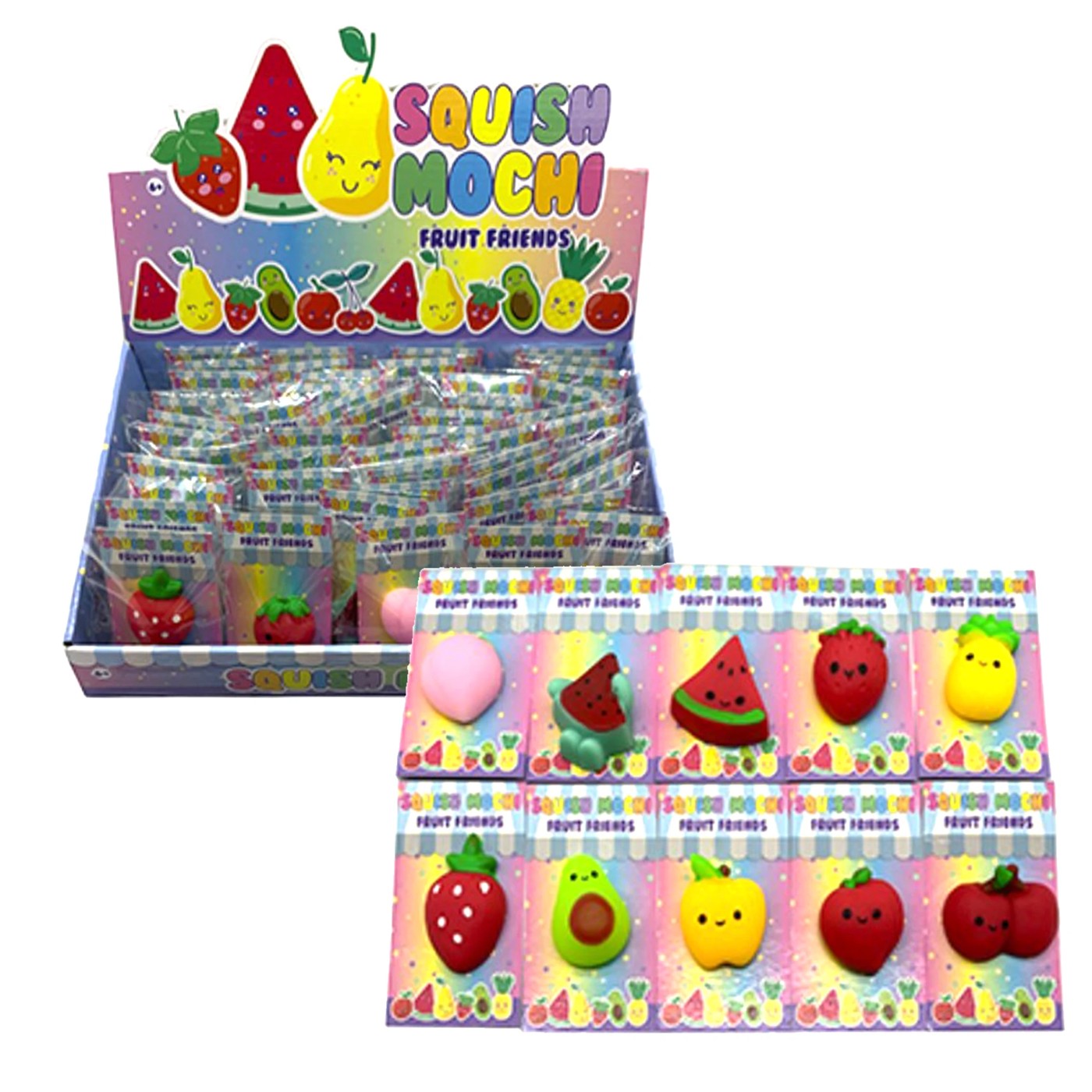 Squish Mochi Fruit Friends Assorted Target Australia