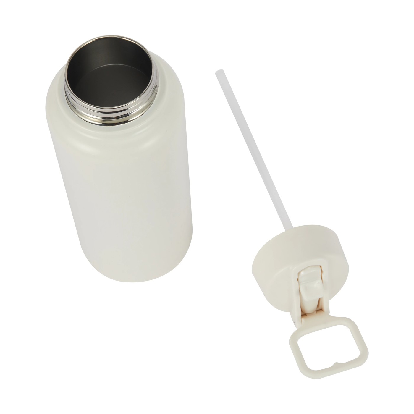 960ml Cream Double Wall Insulated Cylinder Drink Bottle - Anko 3 of 3