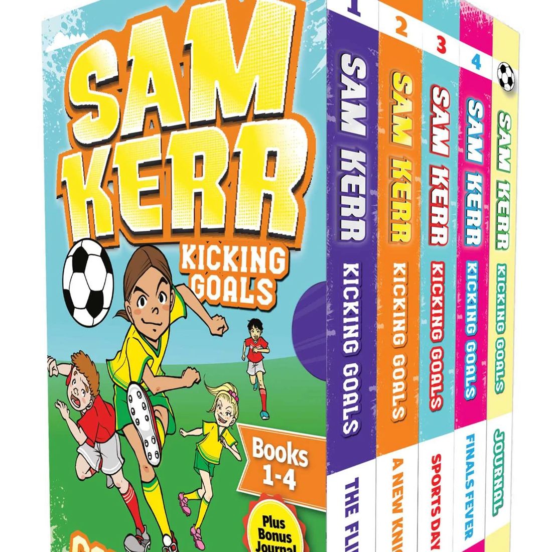 Sam Kerr Kicking Goals Collection - Sam Kerr, Fiona Harris, Louise 