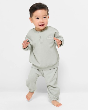 Baby Unisex Slouchy Fleece Jumper