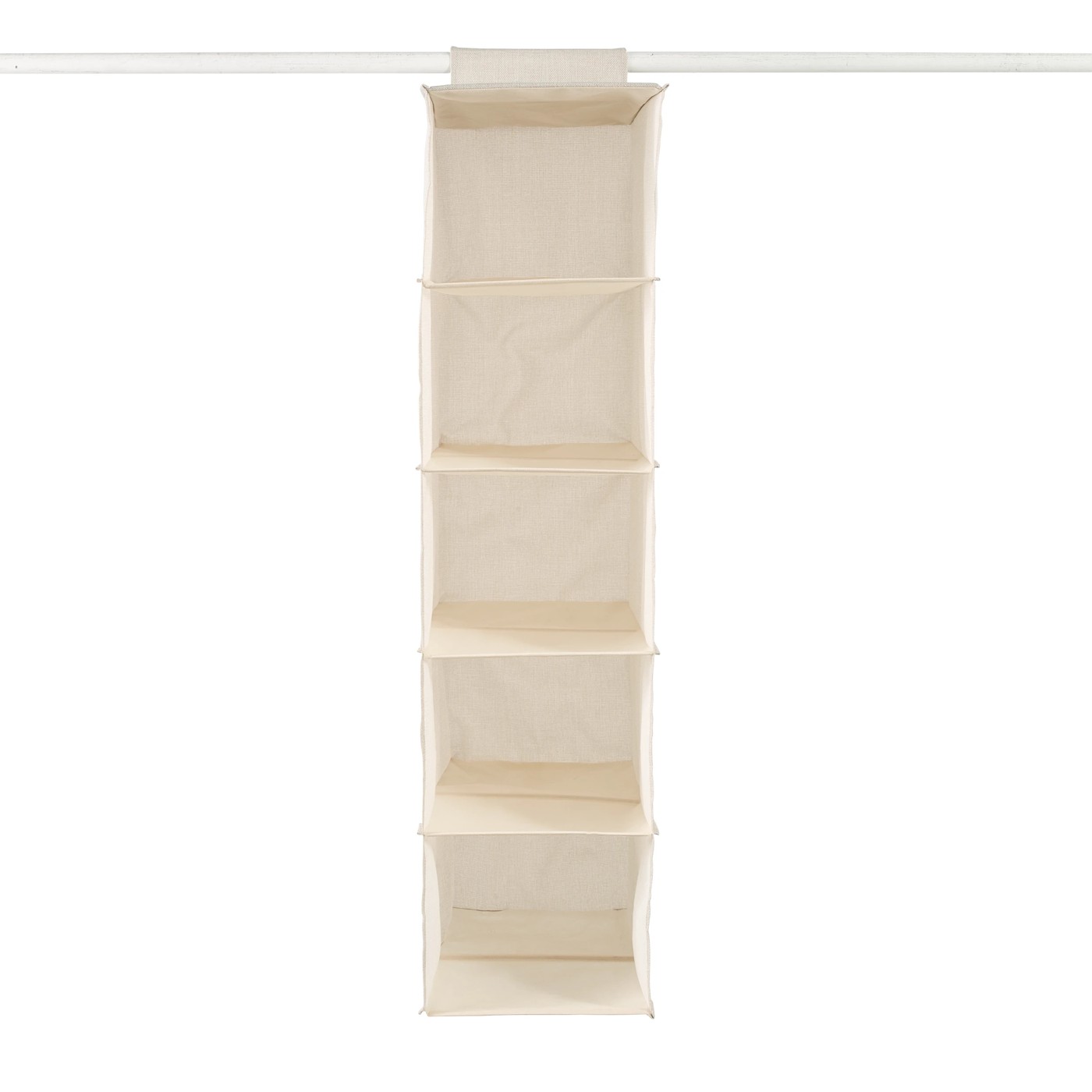Anko Linen Look 5 Shelf Deep Hanging Organiser 3 of 5