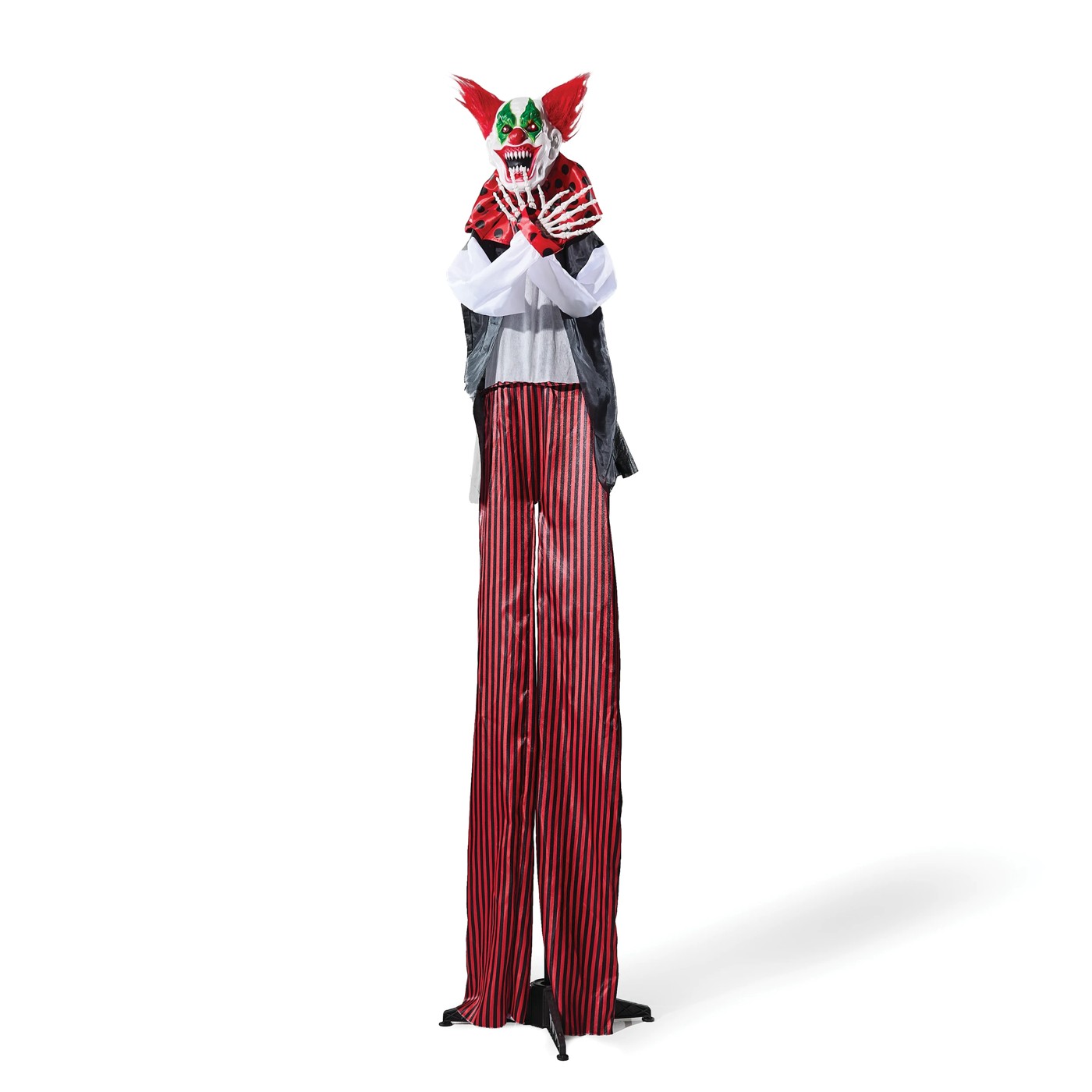 Anko Battery Operated LED Light Up Standing Spooky Clown 5 of 6