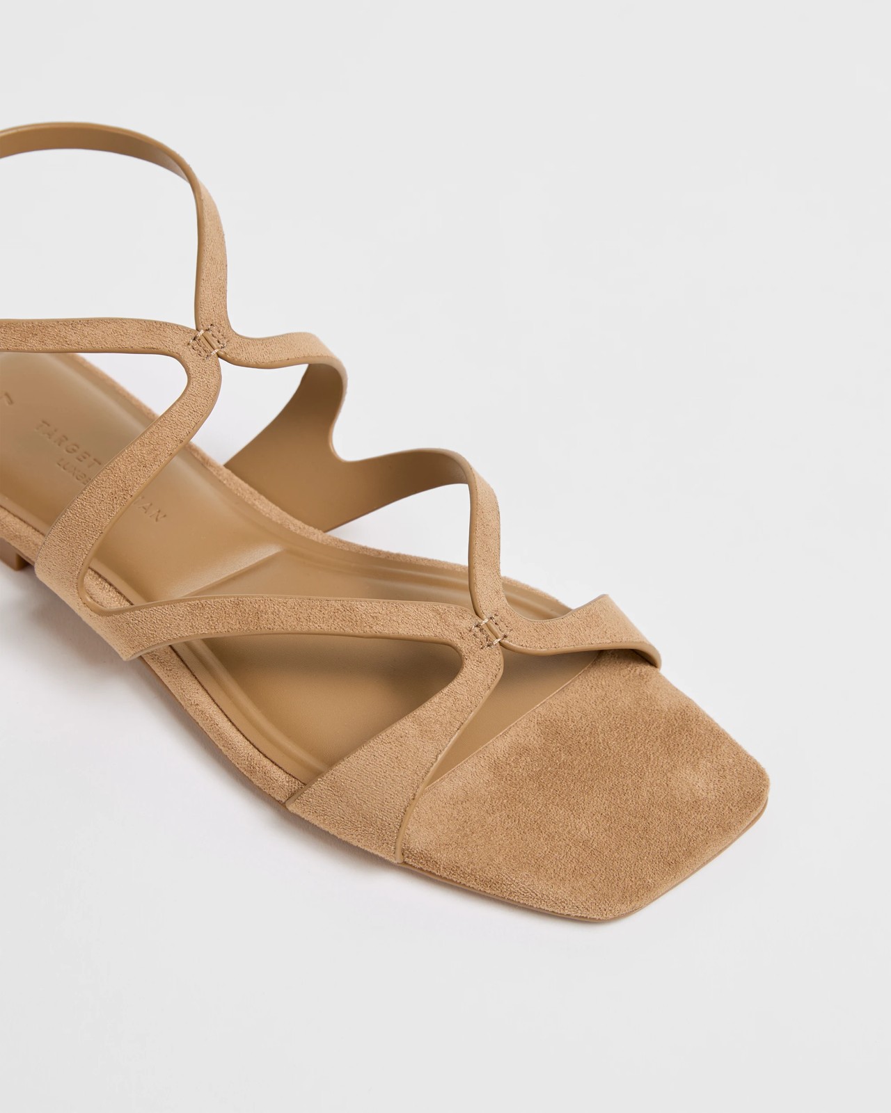 Ankle Strap Flat Sandals - Taupe 3 of 3