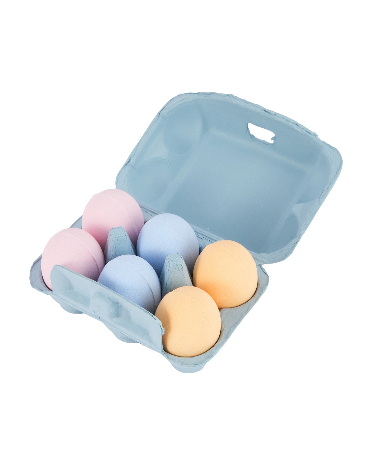 OXX Bodycare 6 Piece Easter Egg Bath Fizzers- Strawberry Scented 3 of 5