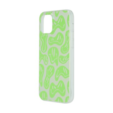 iPhone 12/12 Pro Case, Green Smile - Anko