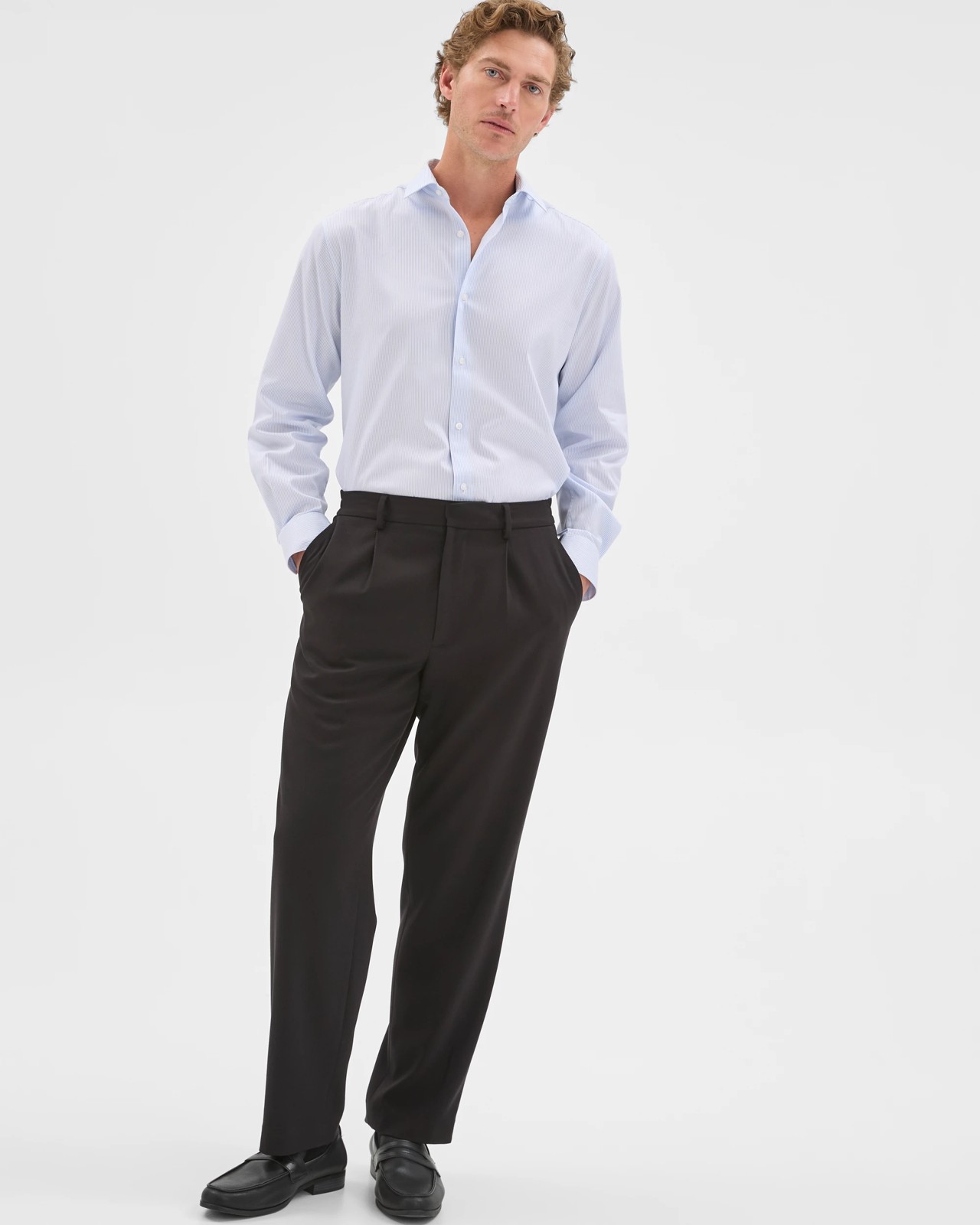 Preview Australian Cotton Business Stripe Shirt 2 of 6