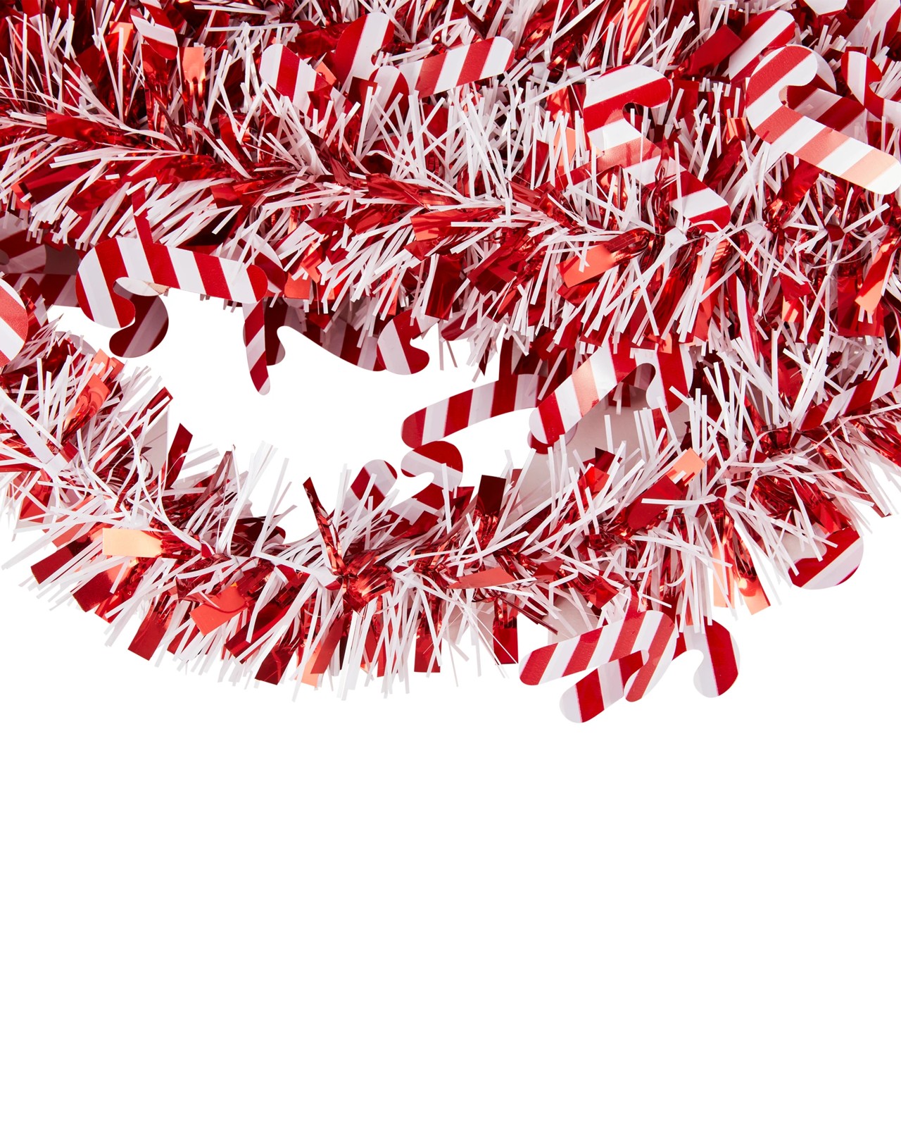 Anko 6m Candy Cane Christmas Tinsel 2 of 4