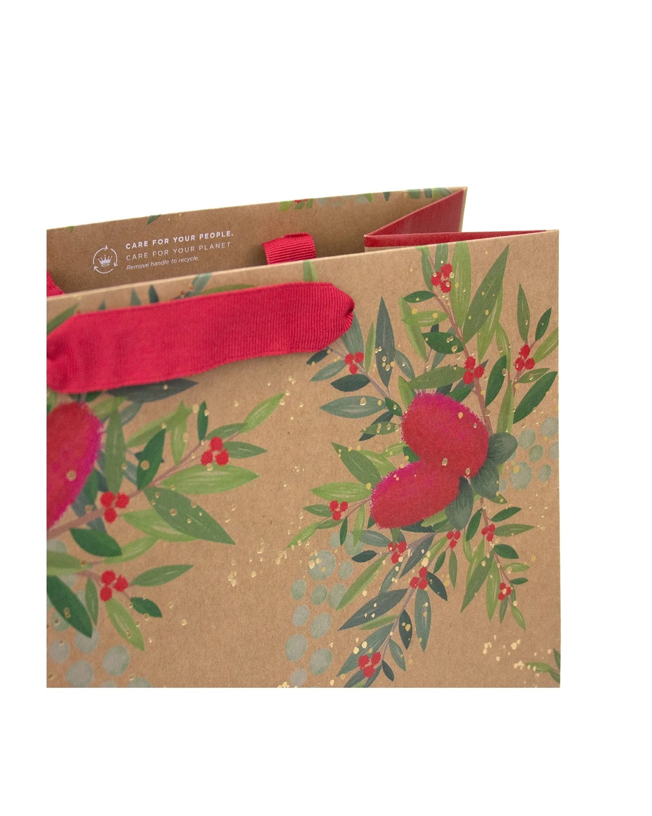 Hallmark Christmas Native Gift Bag - Large 3 of 3