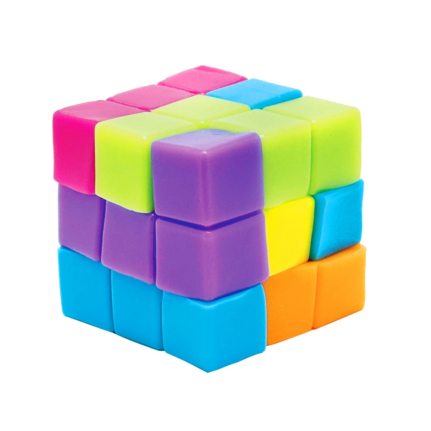 Trend Hub Sensory Series: Squishy Puzzle Cube - Assorted 4 of 4