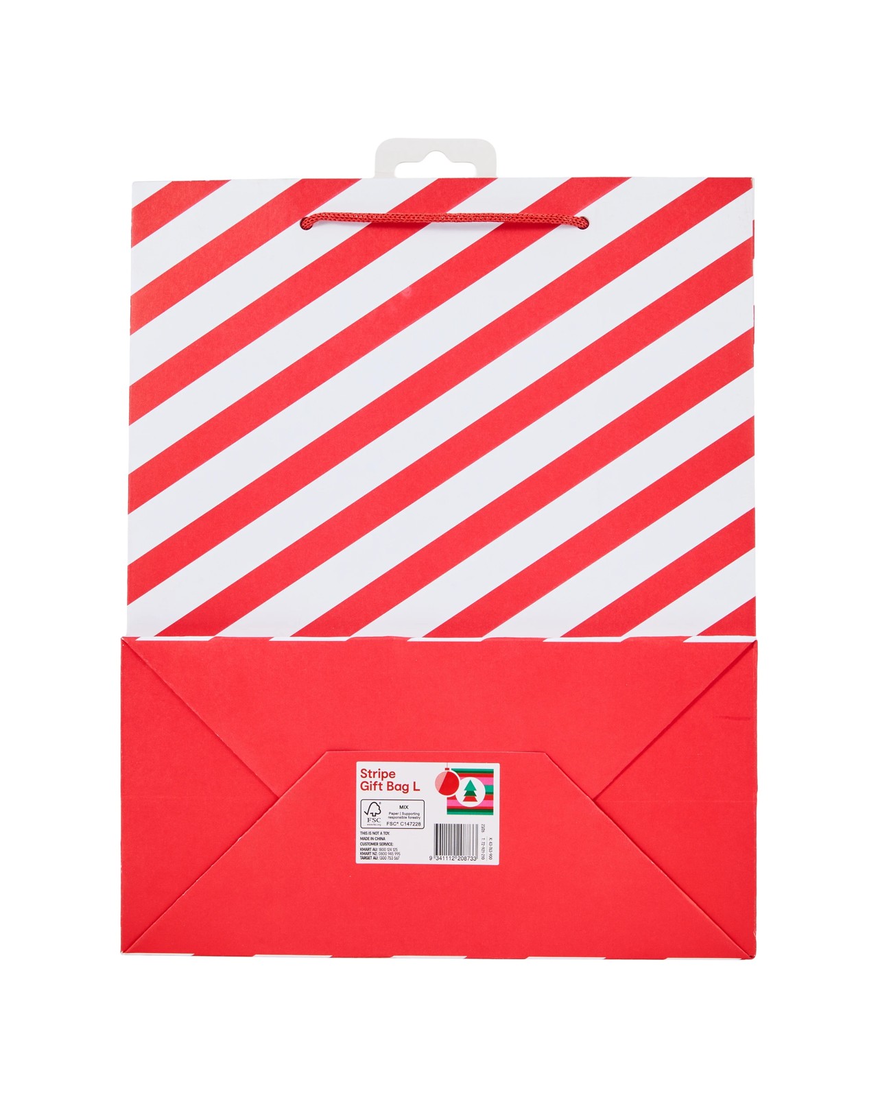 Anko Stripe Gift Bag - Large 5 of 5