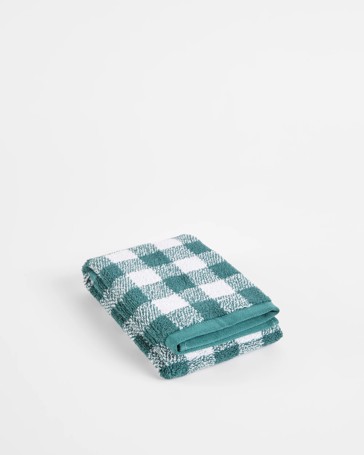 Georgie Australian Cotton Gingham Hand Towel