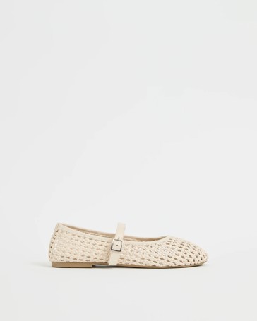Weave Ballet Flats