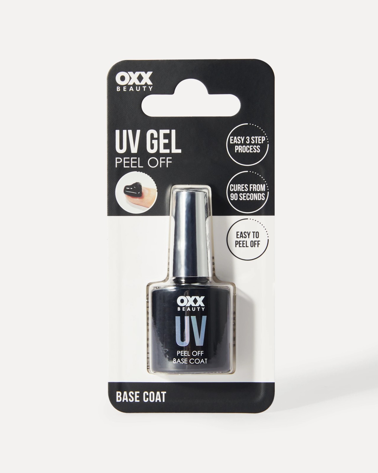 OXX Beauty UV Gel Peel Off Nail Polish Gel Peel Off Nail Polish - Base Coat 5 of 6