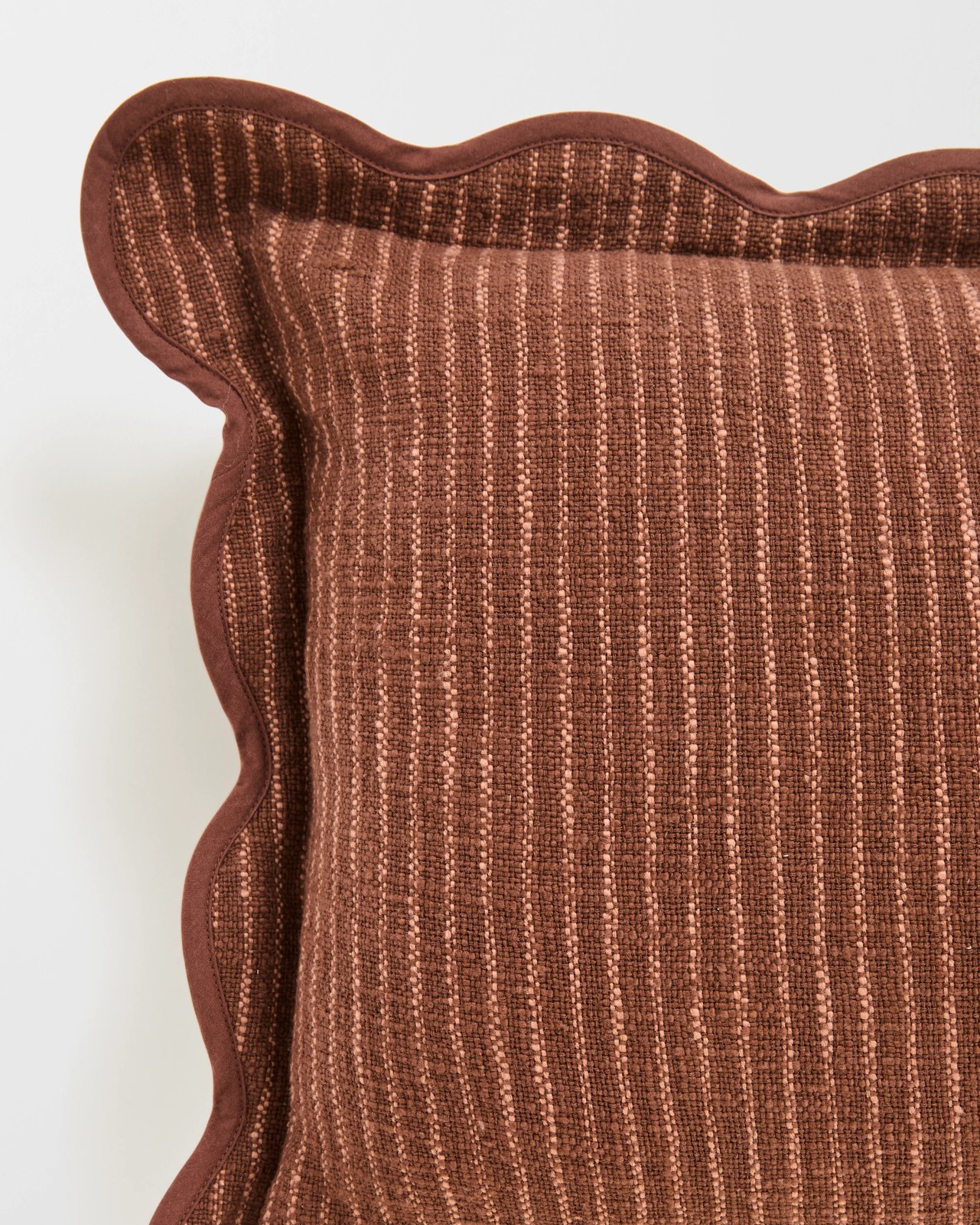 Aria Stripe Breakfast Cushion - Tiramisu 2 of 2