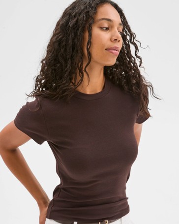 Australian Cotton Blend Stretch T-Shirt