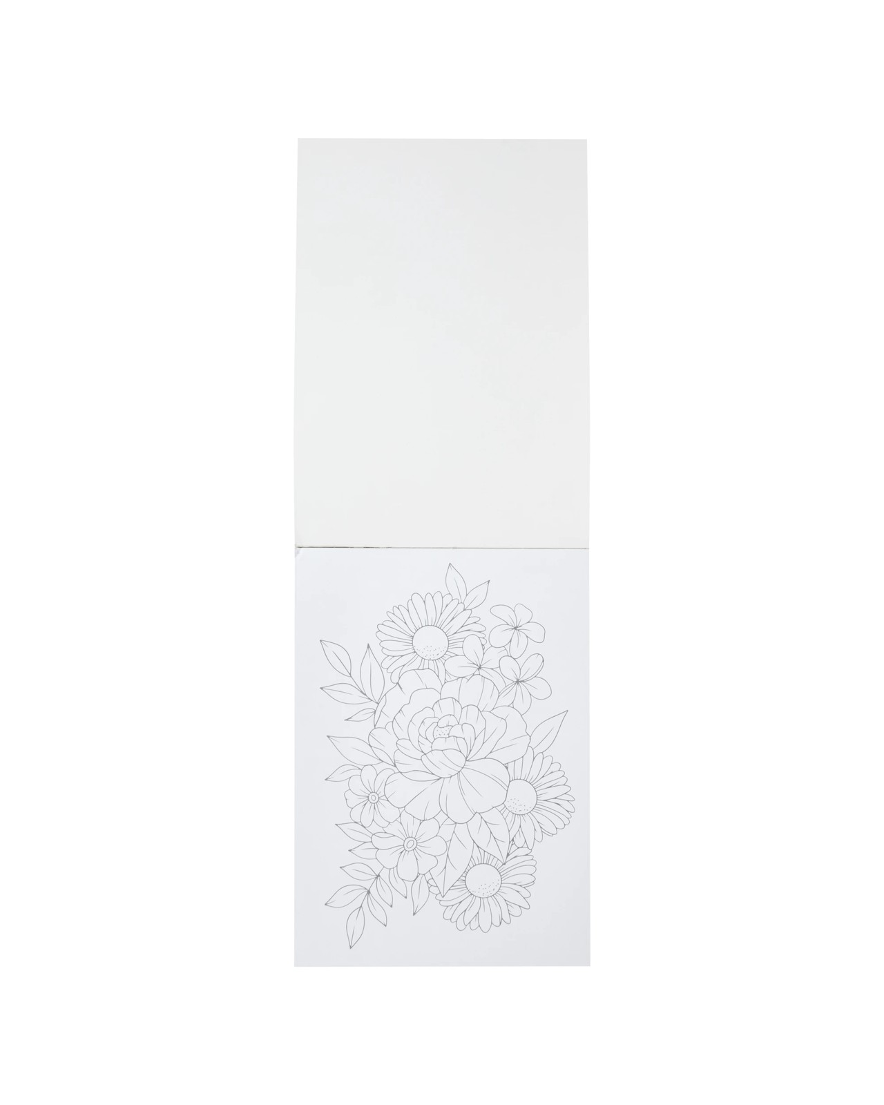 Anko Colouring Pad - Floral 2 of 4