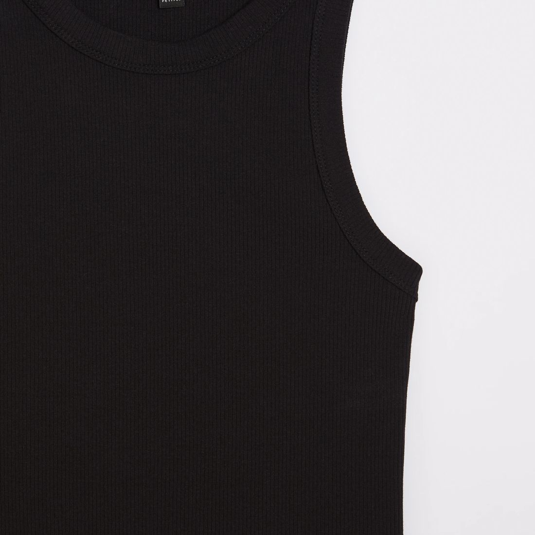 Petites Rib Racer Tank Top - Dannii Minogue - Black | Target Australia