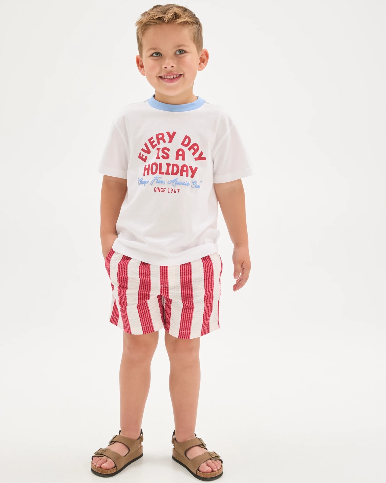 Australian Cotton Short Sleeve T-Shirt - White 2 of 6