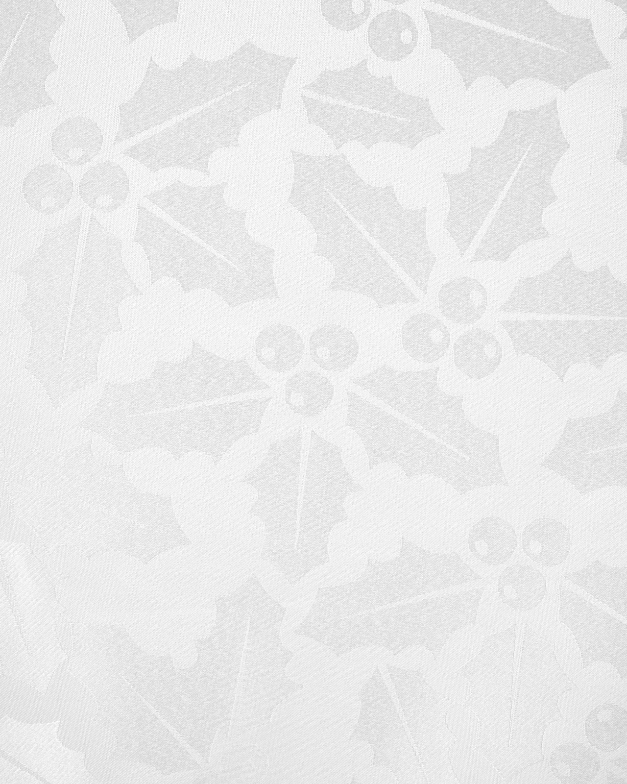 Anko White Holly Jacquard Tablecloth 2 of 3