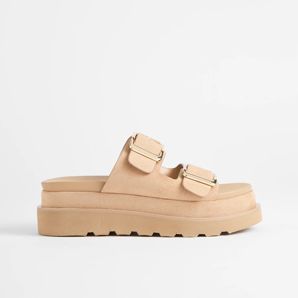Double Strap Chunky Sandal - Aleesha