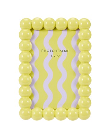 Frame 4in. x 6in. Bobble Yellow - Anko