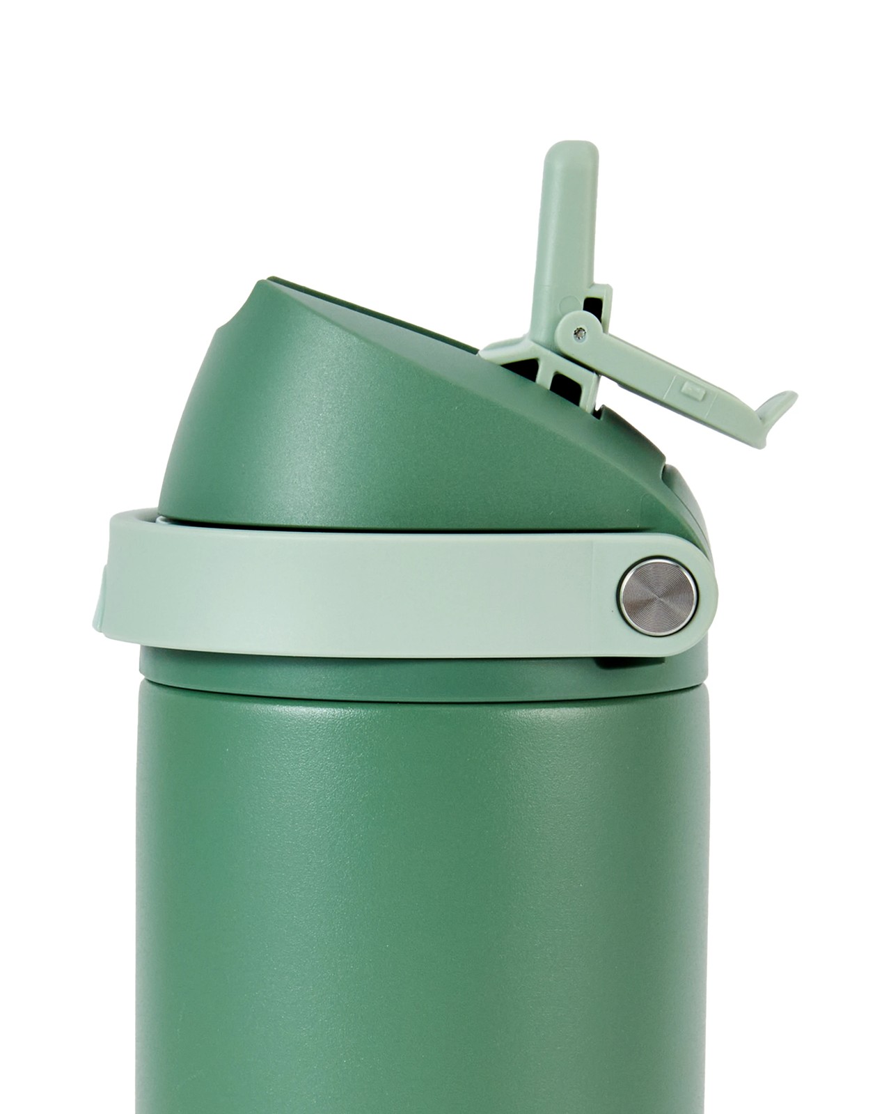 Anko 530ml Olive Dual Lid Drink Bottle 2 of 5
