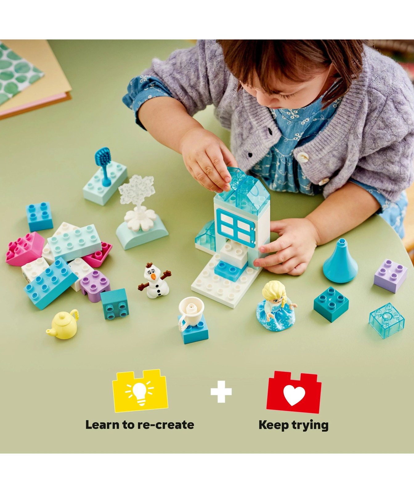 LEGO® DUPLO Disney TM Frozen Creative Box with Elsa and Olaf 10462 3 of 5