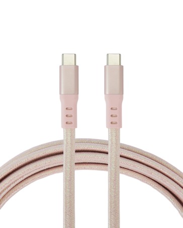 Anko USB-C to USB-C Cable - 2m - Pink