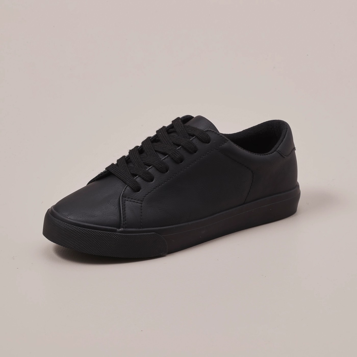 B SNR BLACK PU SNEAKER  SIZE 13-6 4 of 4