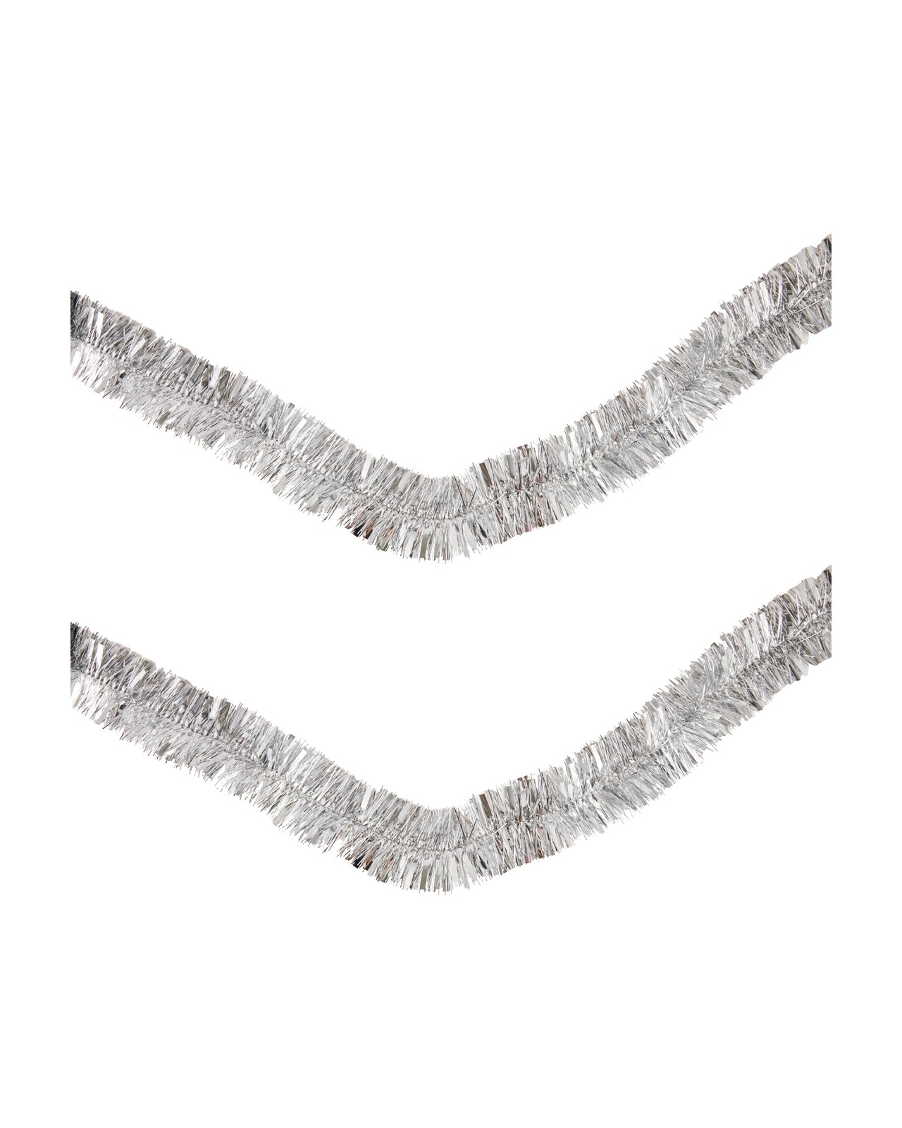 Anko 6m Silver Christmas Tinsel 3 of 4