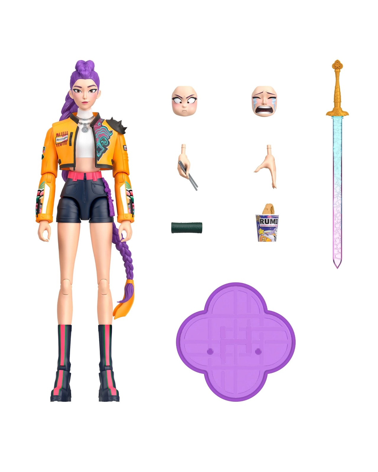 KPop Demon Hunters Action Figure with Storytelling Accessories - Assorted  3 of 6